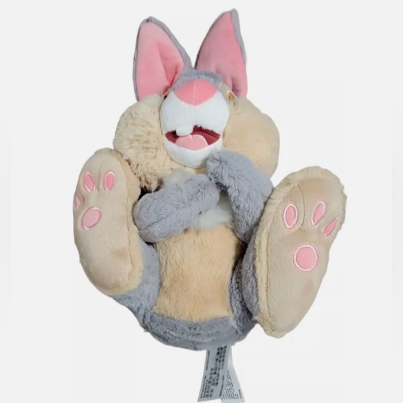 NWT Disney Parks Thumper Bunny Brer Rabbit Plush Bambi 2009 Soft Plush Retired - Picture 2 of 3